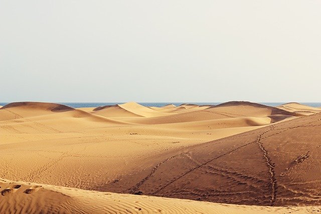 dunes de sable gran canaria